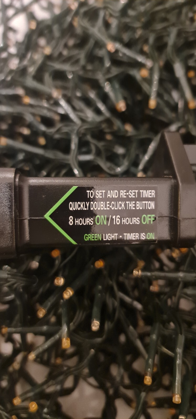 Warm White Christmas Lights 29m eBay