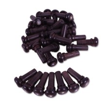 New 20pcs 4/4 3/4 Violin end pin ebony wood violin end pins circle inlay
