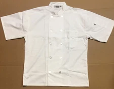 Chef Coat White Edwards Brand Size Large Clean Halloween Costume