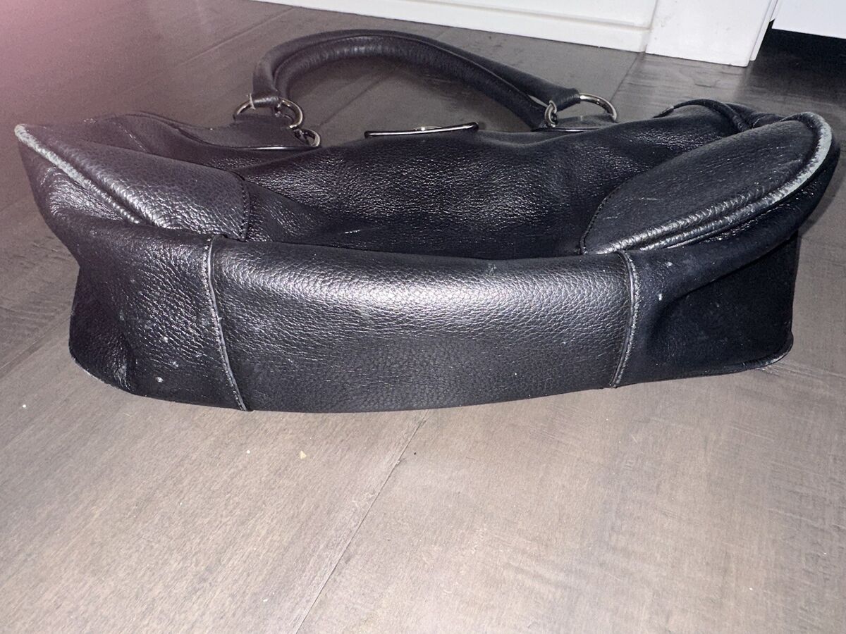 PRADA Black Vitello Daino Leather Hobo Buckle Bag | eBay PRADA Black Vitello Daino Leather Hobo Buckle Bag | eBay
