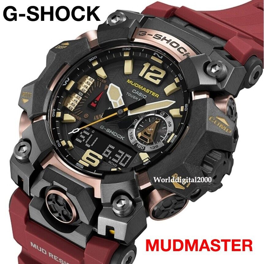 Casio G-Shock GWG-B1000-1A Mudmaster Analog-Digital -Red Casio G-Shock GWG-B1000-1A Mudmaster Analog-Digital -Red