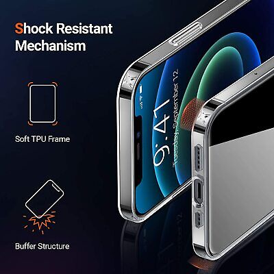 Buy Case For IPhone 11 13 Pro Max 12 XR X 7 8 SE Clear Shockproof Gel Silicone Cover