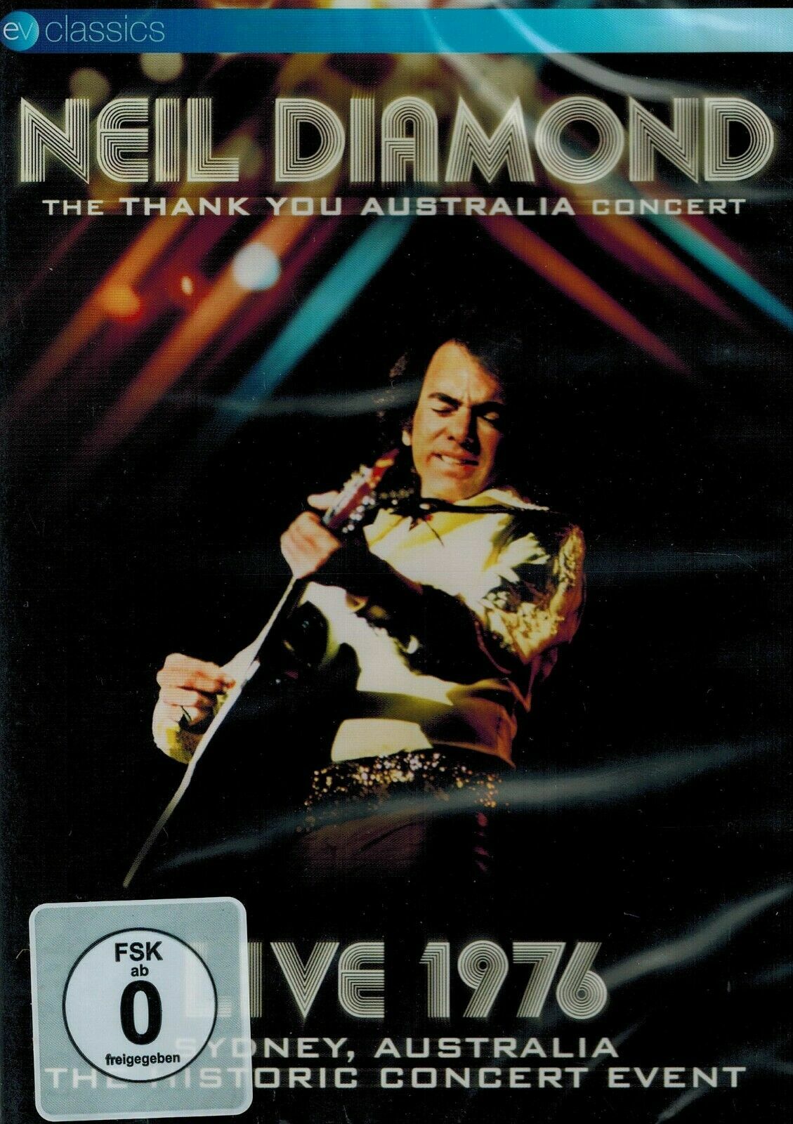 Neil Diamond The Thank You Australia Concert Live 1976 DVD (Eagle Vision) New