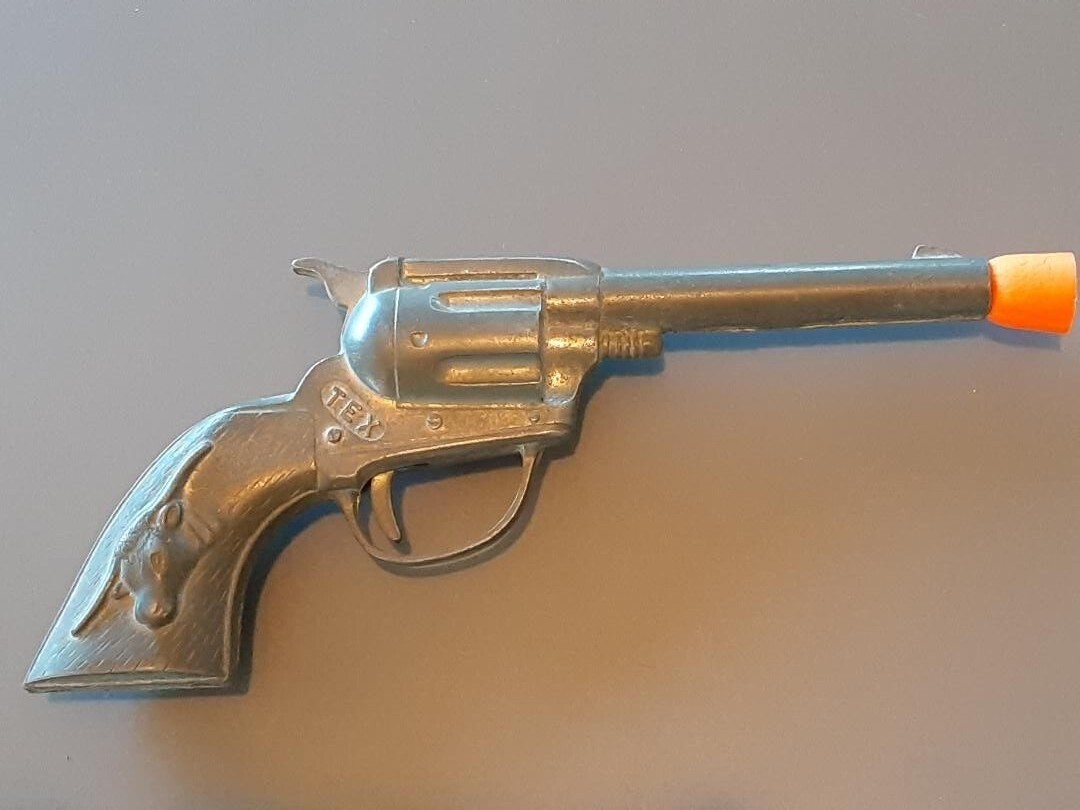 HUBLEY TEX AND HUBLEY SMOKY CAP GUN, GREAT CONDITION eBay