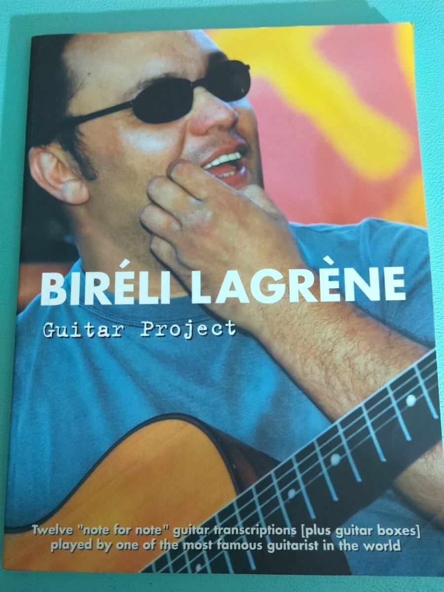Bireli Lagrene Jazz Guitar Transcriptions Book Tab Included Rare 