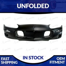 New Primed 1998-2002 Chevrolet Camaro Unfolded Front Bumper