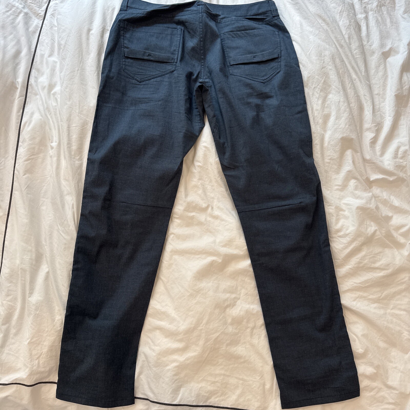ARC'TERYX Pantalone uomo Arcteryx taglia 38 vita denim con 3M tasche posteriori e polsino
