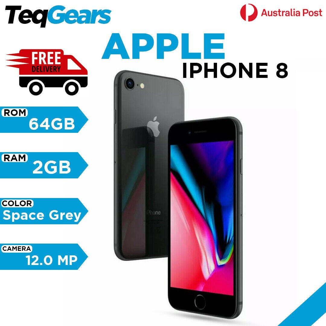 APPLE IPHONE 8 64GB EXCELLENT CONDITION UNLOCKED BLACK WIFI
