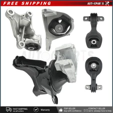 5pc Engine Mount Set for 15-17 Honda CRV CR-V 2.4L Automatic Motor Mount Kit