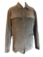 Rare Holland & Holland Women's Green Corduroy Lined Shooting Jacket Coat Size 12