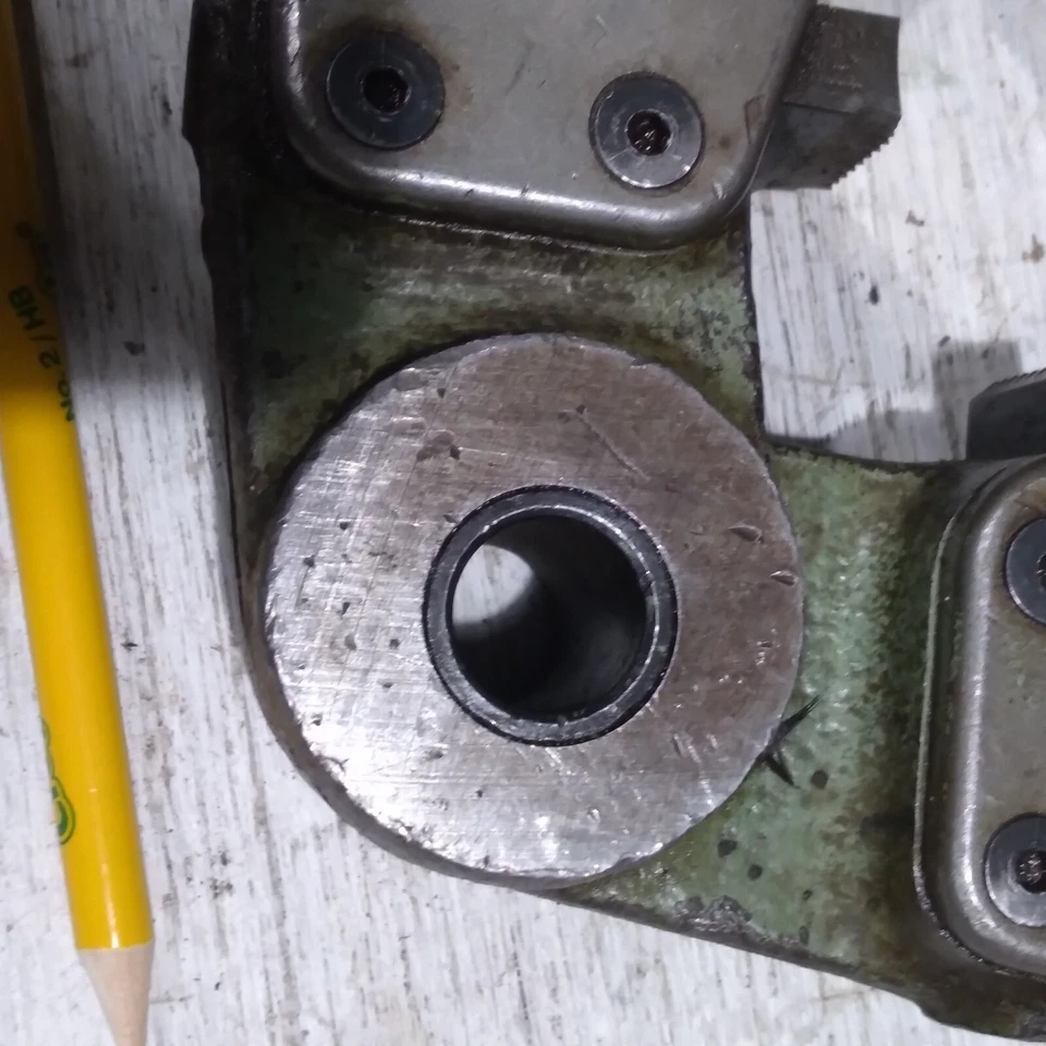 Toledo 1-1/2" - 2" Pipe 1-5/8" - 2" Bolt Threading Die Head Tool 999A - Image 4 of 4