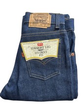 Vtg 80  s 90  s Levi  s 718 Orange Tab Student Fit 25X27 Leg Jeans Deadstock New