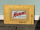 Vintage 1950's Hamm's Preferred Beer Lighted Double Sided Window Parts Sign Rare