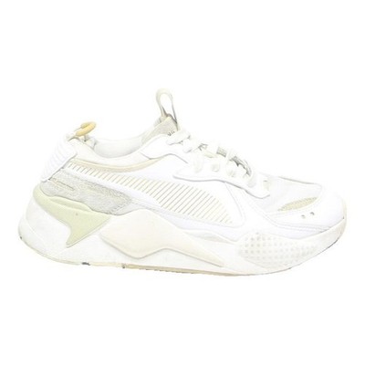 PUMA RS-X Mädchen Sneaker Weiß UK 3.5 Synthetisch Low Top Casual Komfort