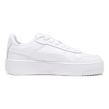 Little Kid's Puma Carina Street Puma White-Puma White-Puma Gold 393847 01 