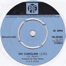 Boulevard - Oh Caroline - - 7"