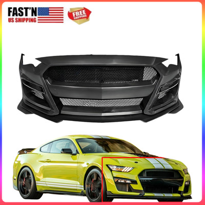 Front Bumper Cover Conversion Kit for 2018-2023 Ford Mustang GT500 Style