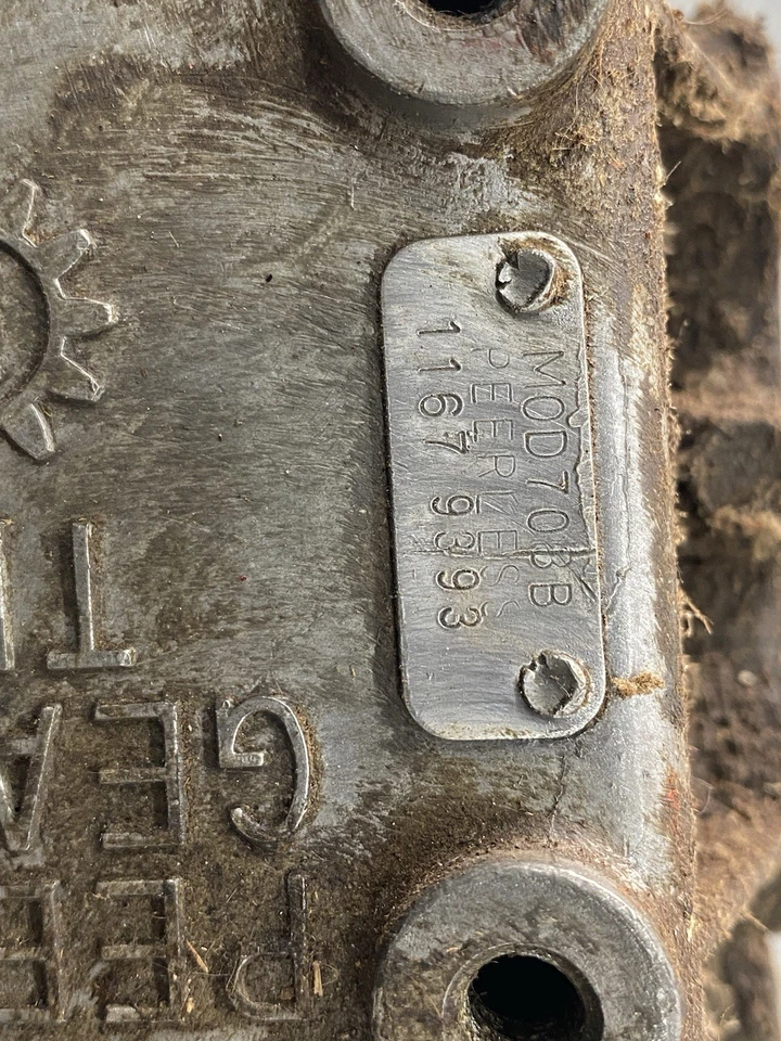 Caja de cambios Peerless Gear Div Of Tecumseh Modelo 708B transmisión usada 708 B Foto 3 de 4