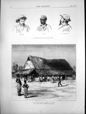 Old Dr Livingstones'S House Ujiji Sketches Shaw Farquhar Kalulu 1872 Victorian