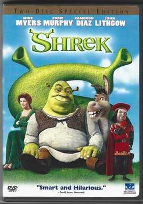 SHREK Two-Disc Special Edition DVD 2001 NM Condition