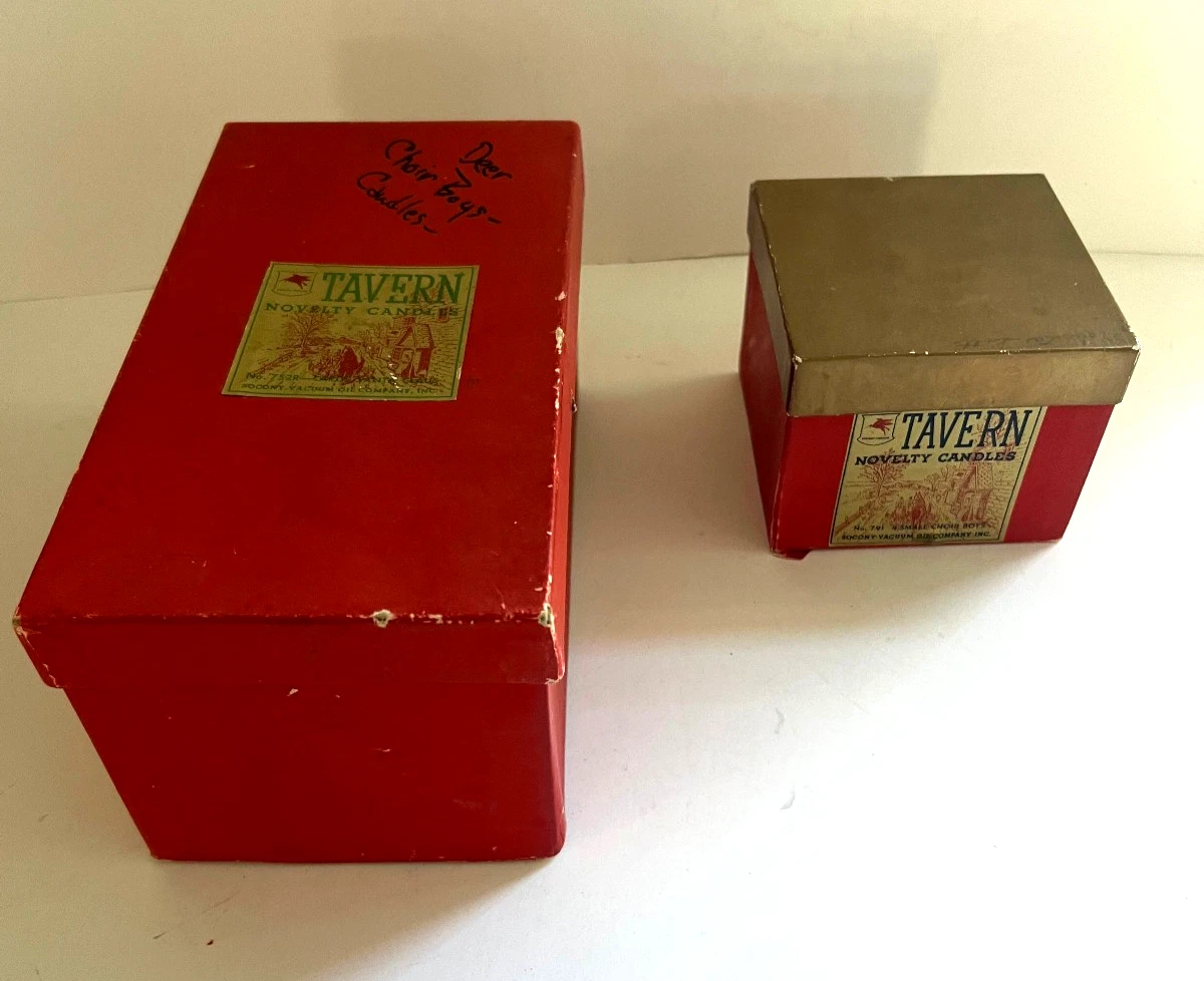 13 Vintage Tavern Novelty Christmas Small  Socony Vacuum Oil Company image 11