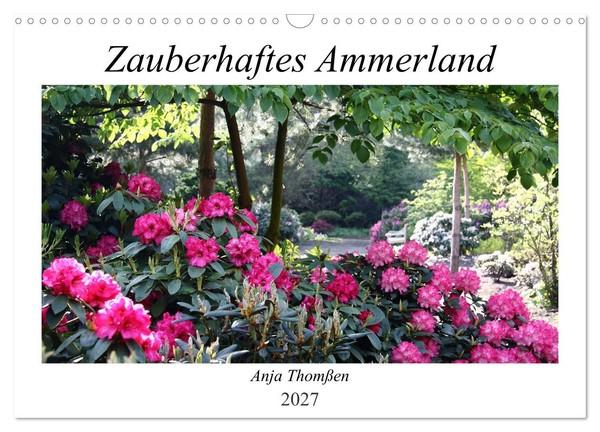 "Calendar 2027 · US Version · Enchanting Ammerland (Wall Calendar 2027 17\" × 12\""-image