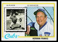 1978 Topps #234 Herman Franks