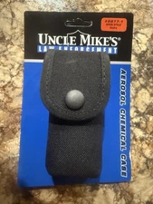 Uncle Mike's LAW ENFORCEMENT BELT Case : (OC / Pepper Spray / Mace / CN / CS)