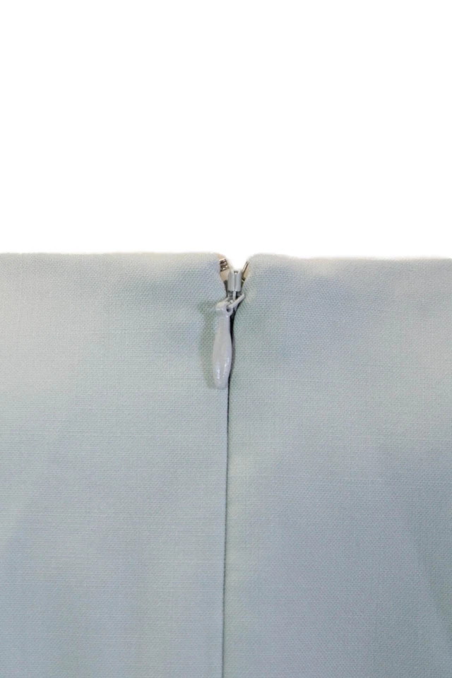 Теория женщин оболочка платье серый короткий рукав крюк и глаз колена длина размер 4 - Изображение 4 из 4