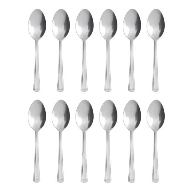 Harley Dessert Spoons Sunnex Cutlery Stainless Steel Restaurant 182mm Pack of 12