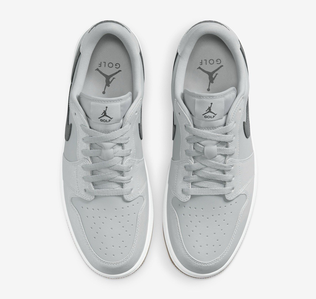Nike Air Jordan 1 Low Golf Wolf Grey Gum Men's Sz 5M/6.5W DD9315
