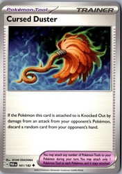 Cursed Duster 161/182 Paradox Rift Uncommon Trainer