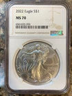 2022 American Silver Eagle MS 70- NGC
