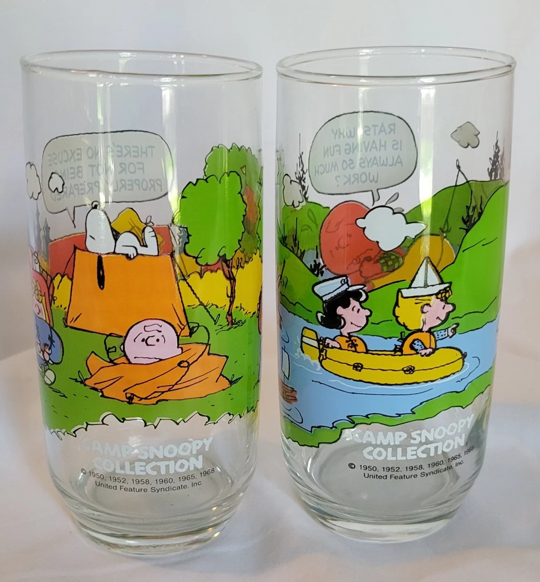snoopy drinking glasses products for sale | eBay