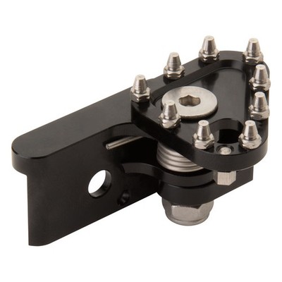 Tusk Aluminum Brake Pedal Replacement Toe Tip Black For SUZUKI RMZ250 2004-2018