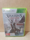 Assassins Creed 3, Microsoft Xbox 360 Game, Complete with Manual.
