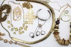 Vintage Style Costume Jewelry Lot – Necklaces, Bracelet, Brooches – Mixed