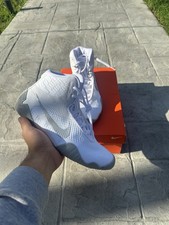 Nike Tawa Wrestling Shoes White/Silver CI2952-100 NEW Size 6