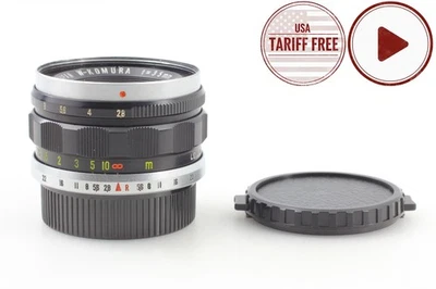 Objectif Sankyo W-Komura 35mm F/2.8 Pour Leica à Vis (LTM/L39) Avec Viseur Dédié - Occasion