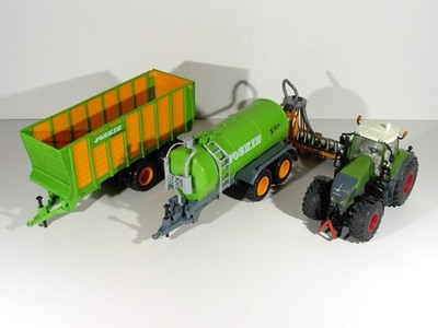 Konvolut Siku Farmer Serie 1:32, Fendt 936 Vario, Joskin Fasswagen u. Silospace