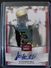 Leaf 2012 Leaf Draft Stephen Hill #44 Georgia Tech NCAA Football Autograph