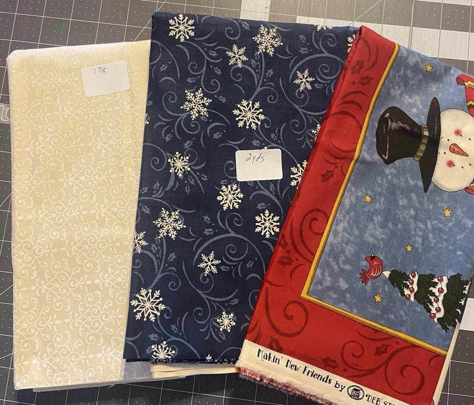 Makin’ New Friends By Deb Strain For Moda. 11 Yards, Panel & 2 Charm Packs - Image 4 of 4