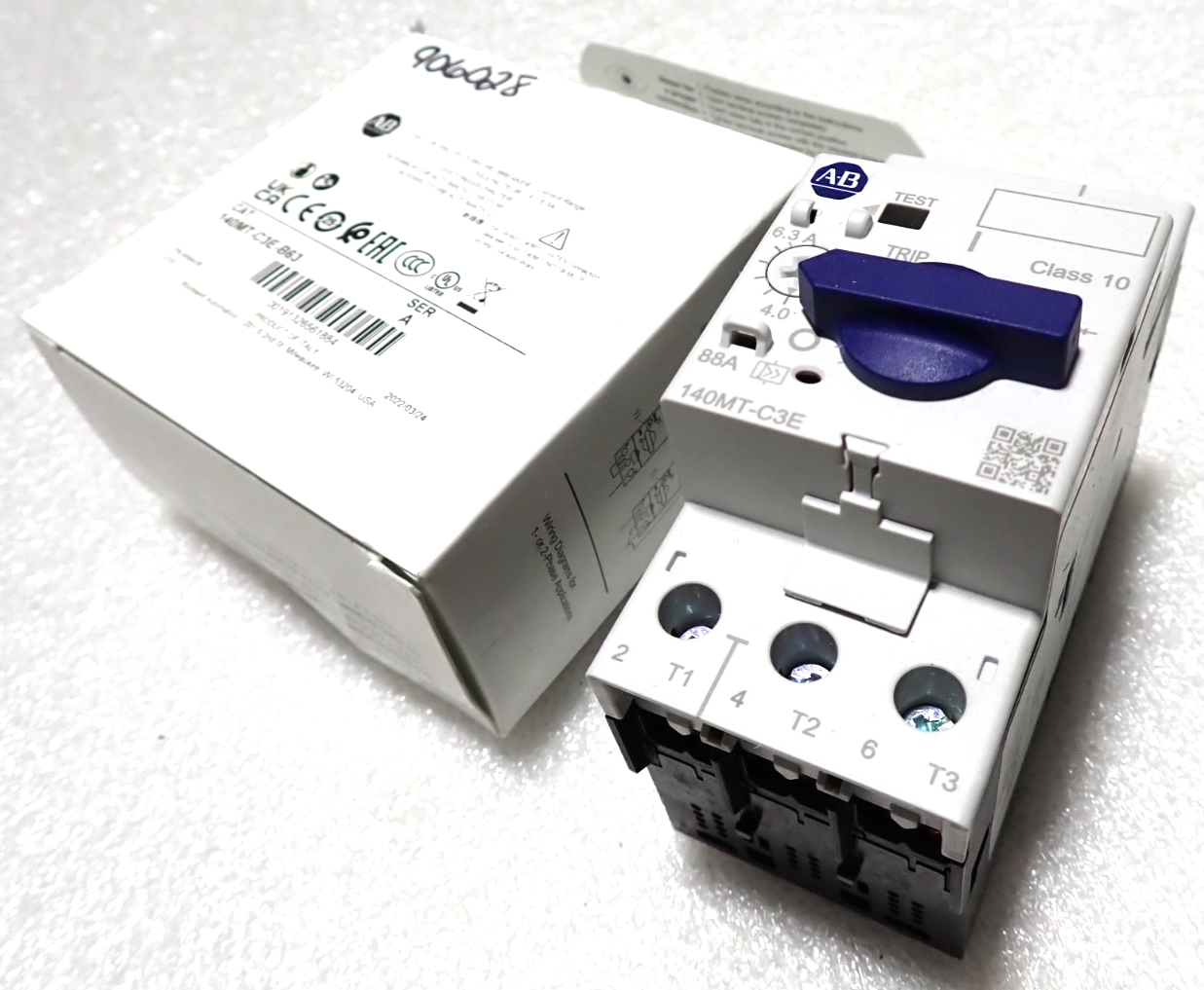 Allen-Bradley 140MT-C3E-B63 Ser A Breaker NEW