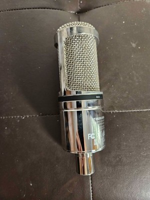 Audio Technica AT2020USB+V Limited Edition Chrome Microphone