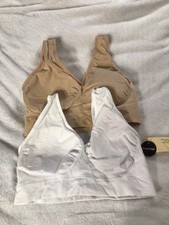 Truekind Women's Everyday Throw On Wireless Bralette Sizes: XL - 3XL NWT