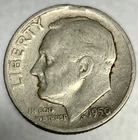 1950-S Roosevelt Dime Circulated Condition 90% Silver Better Date US Coin- 3460