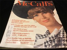 McCall's Magazine April 1966 11x14 Oversize Issue  Indira Gandhi, Clare Boothe
