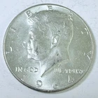 1964 Kennedy Half Dollar 90% Silver Circulated Coin Free Shipping #8864