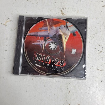 1998 Novalogic MiG-29 Fulcrum PC Video Game (PC Game) Russian Fighter