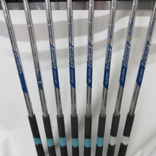 Ping Iron Set i500 Stiff NS PRO ZELOS 7 Dot Color Black 8 pieces - Picture 5 of 12